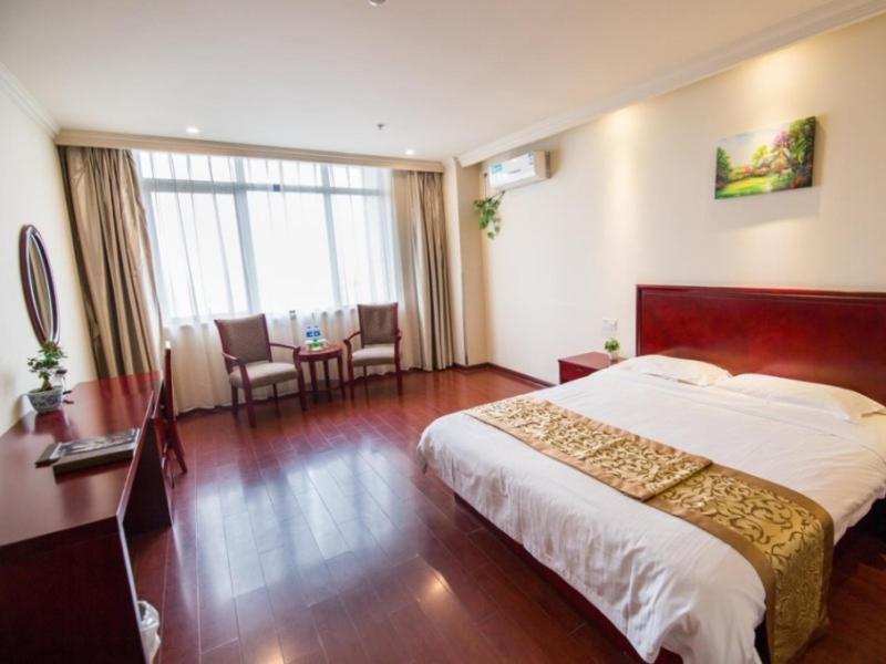 Greentree Inn Anhui Guangde Zhongyang Lecheng Business Hotel Εξωτερικό φωτογραφία