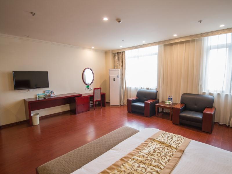 Greentree Inn Anhui Guangde Zhongyang Lecheng Business Hotel Εξωτερικό φωτογραφία