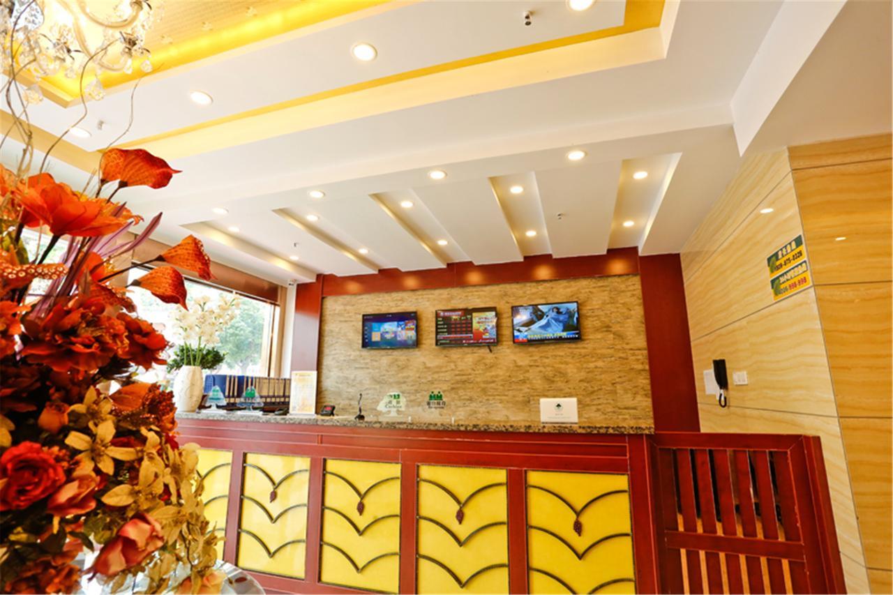 Greentree Inn Anhui Guangde Zhongyang Lecheng Business Hotel Εξωτερικό φωτογραφία