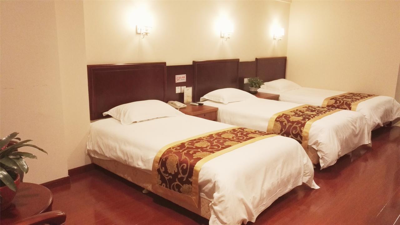 Greentree Inn Anhui Guangde Zhongyang Lecheng Business Hotel Εξωτερικό φωτογραφία