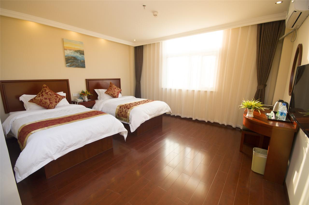 Greentree Inn Anhui Guangde Zhongyang Lecheng Business Hotel Εξωτερικό φωτογραφία
